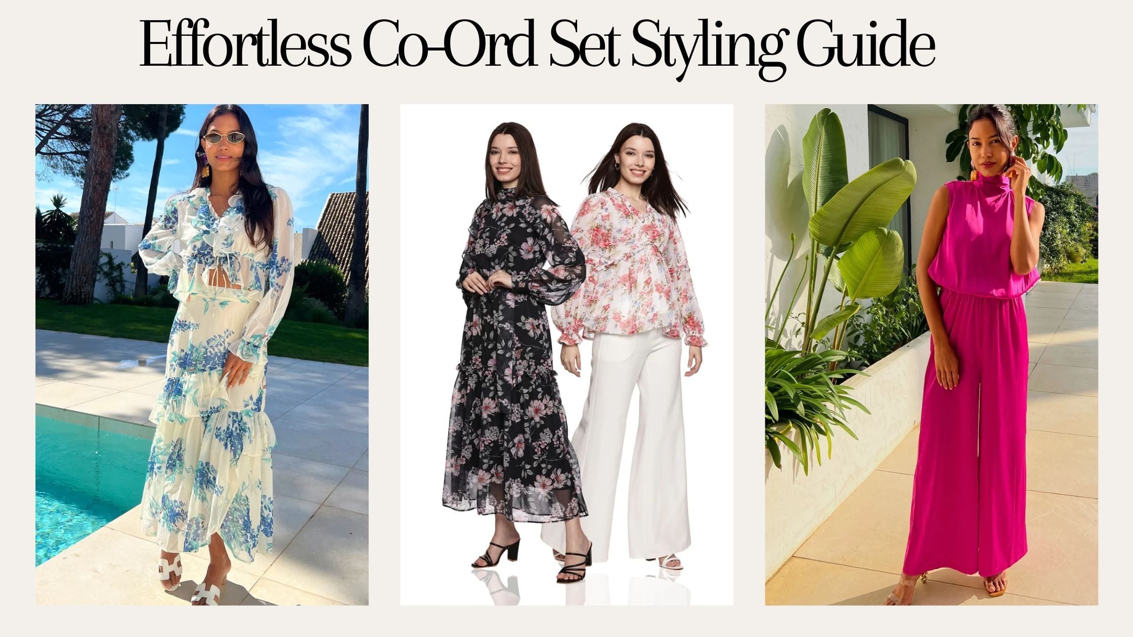 How to Style Co-Ord Sets for Everyday Looks?