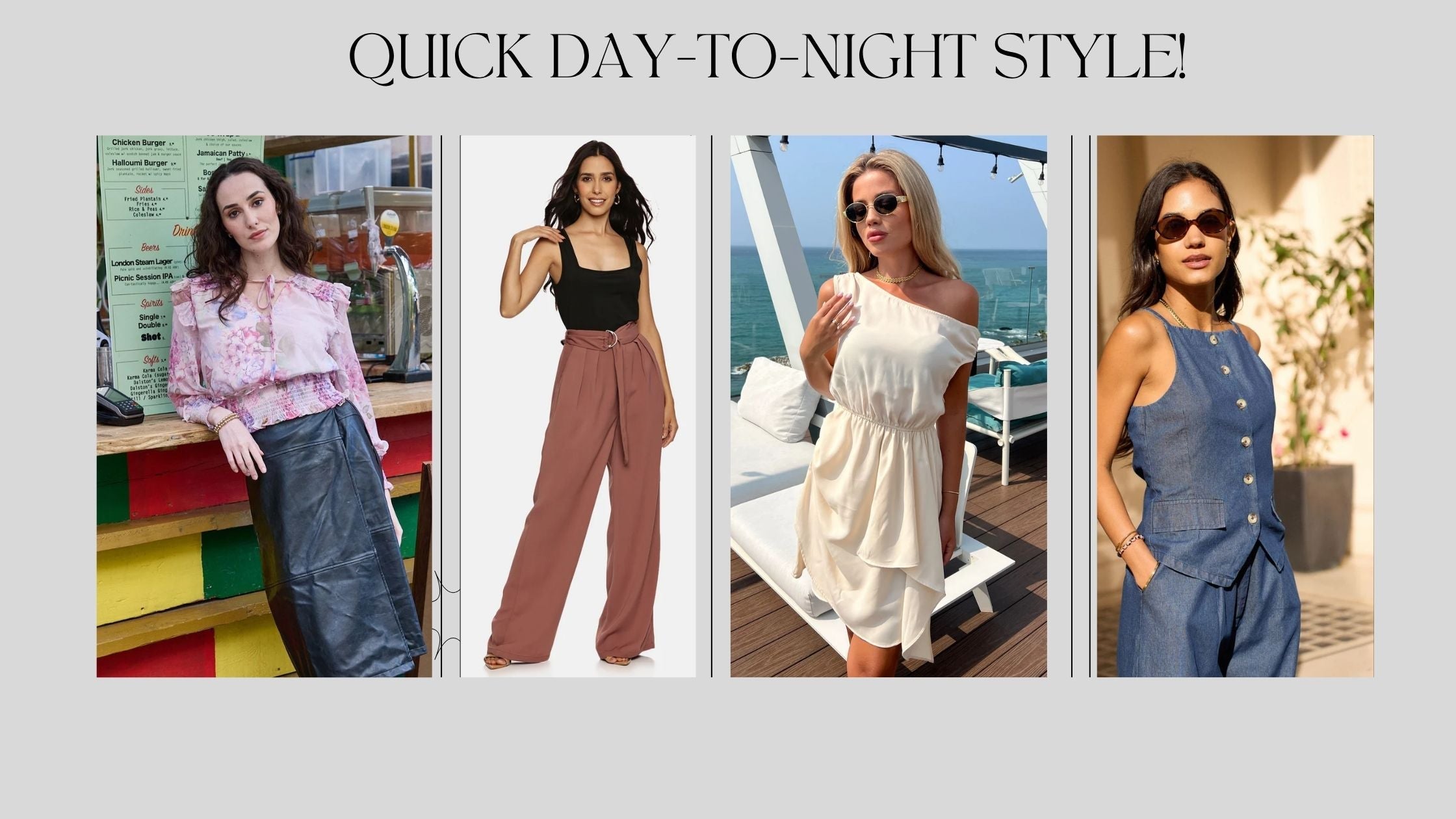 How to Transform Your Day Outfit Into a Party Look Instantly?