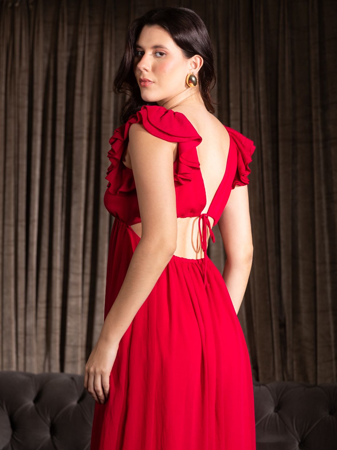 Buy red dresses for women