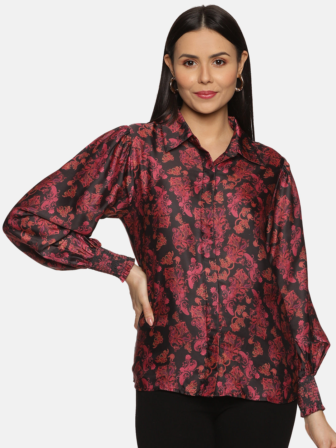 Buy Collared Neck Co-Ord Set For Women