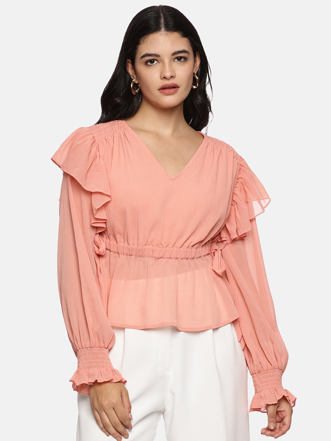 Buy V neck top for women