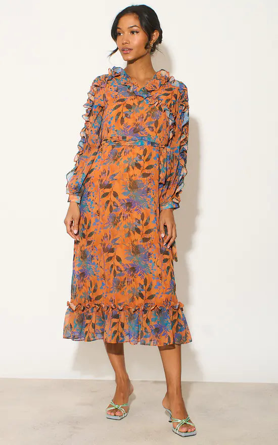 Buy long midaxi dress for women