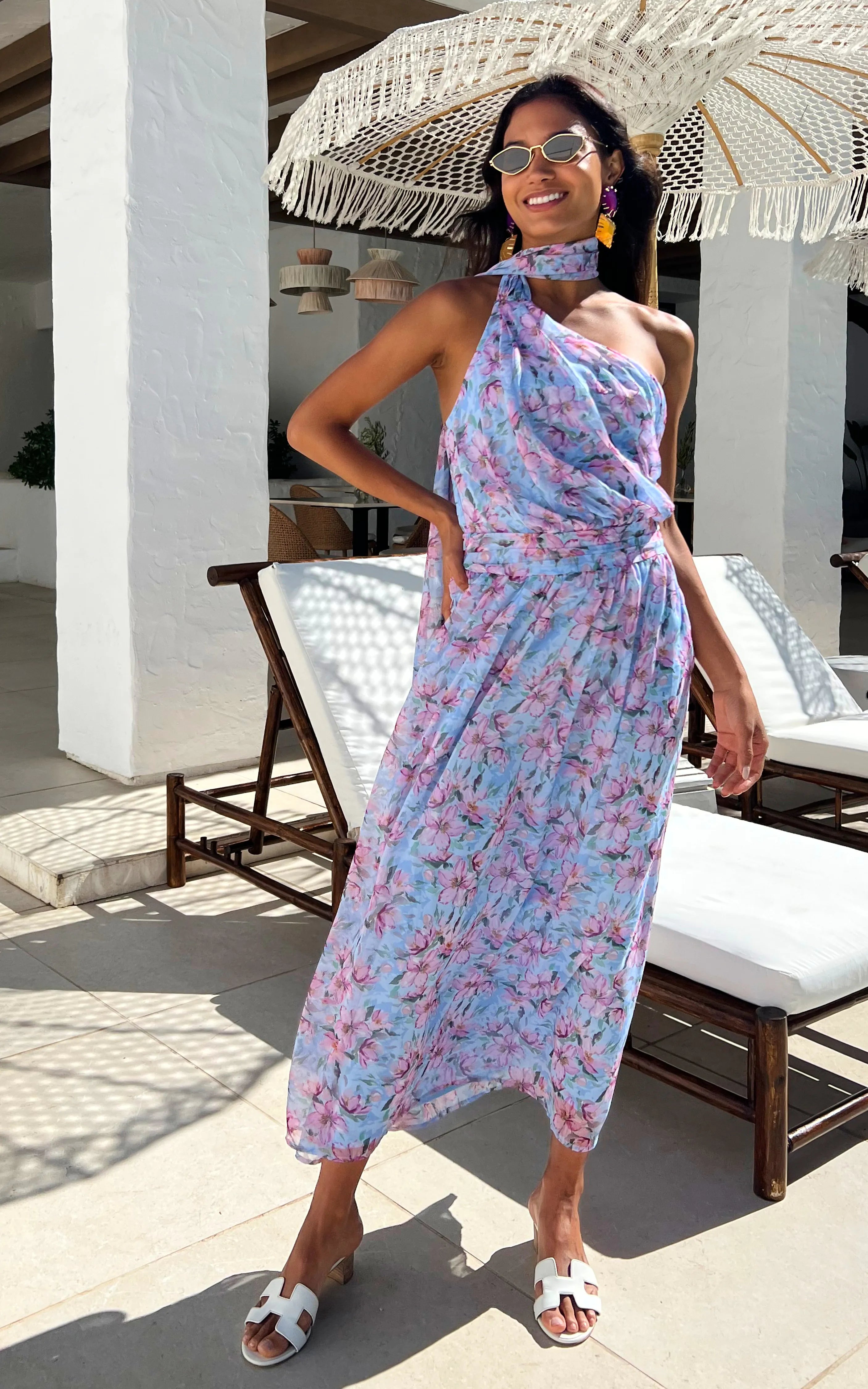 One shoulder dresses for women