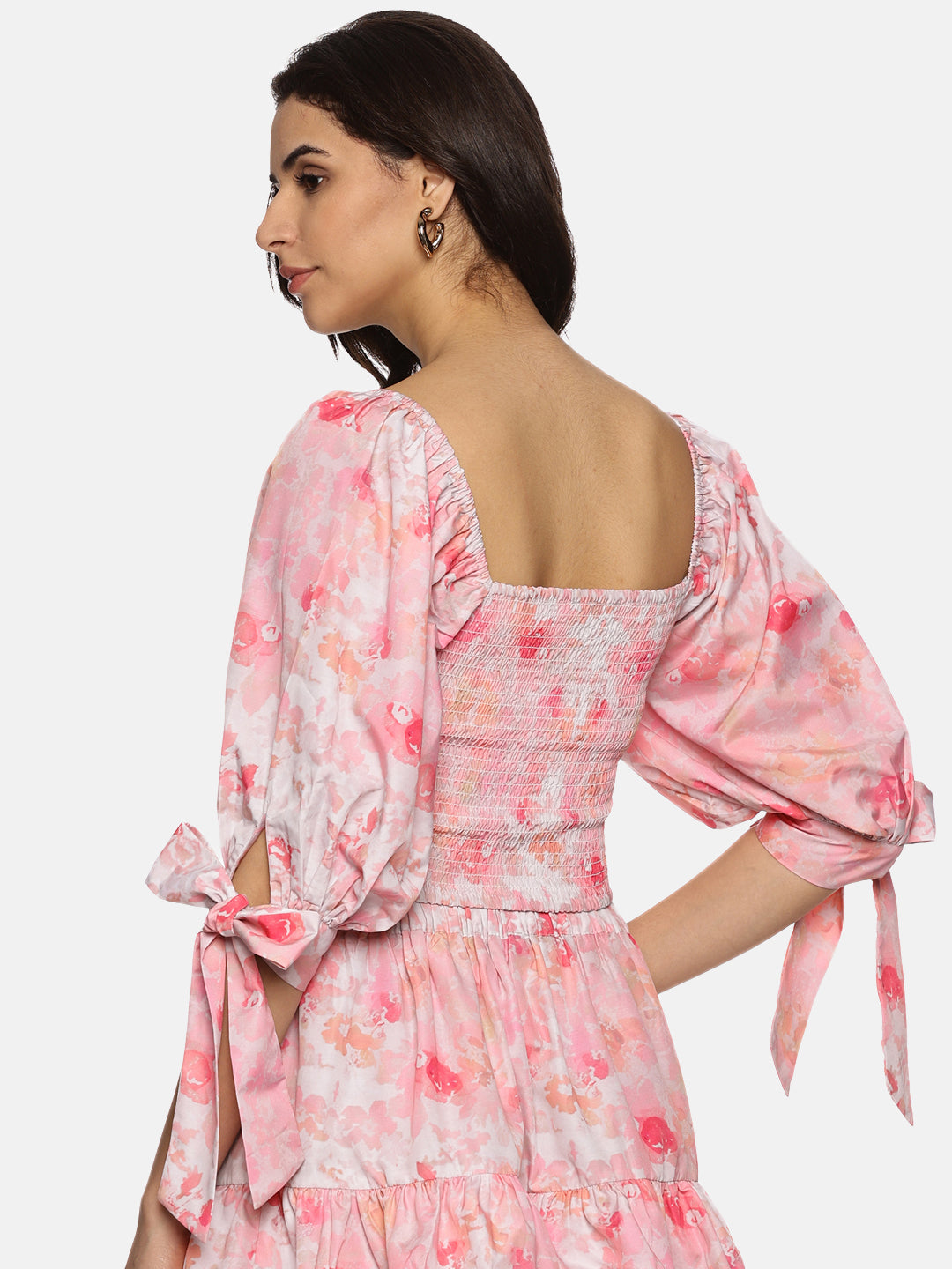 Buy Multicolor Crop Top For Women In Puffed Sleeve