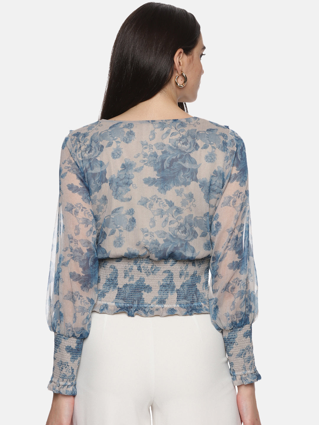 Buy Full Sleeve Crop Top For Women