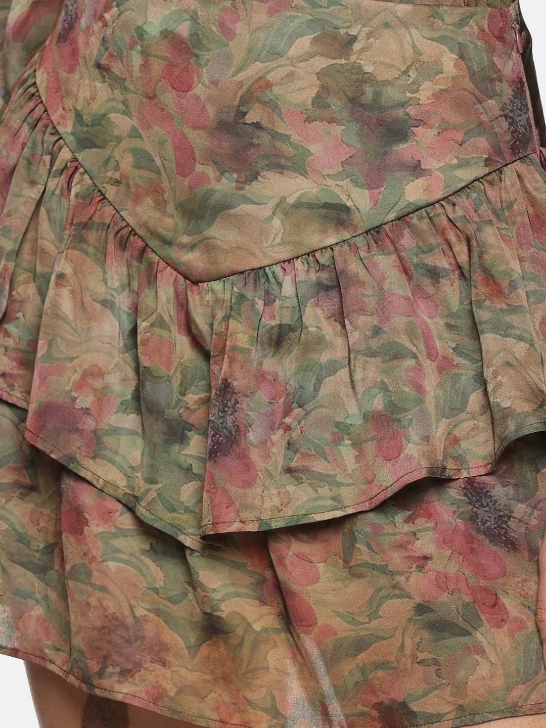 Buy Brown Mini Skirt For Women