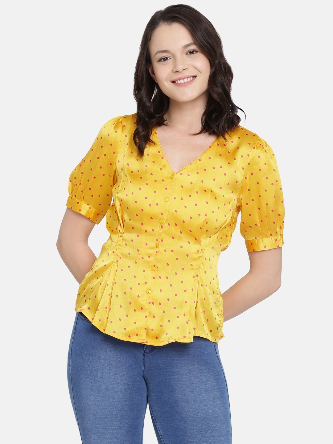 Buy V neck top for women