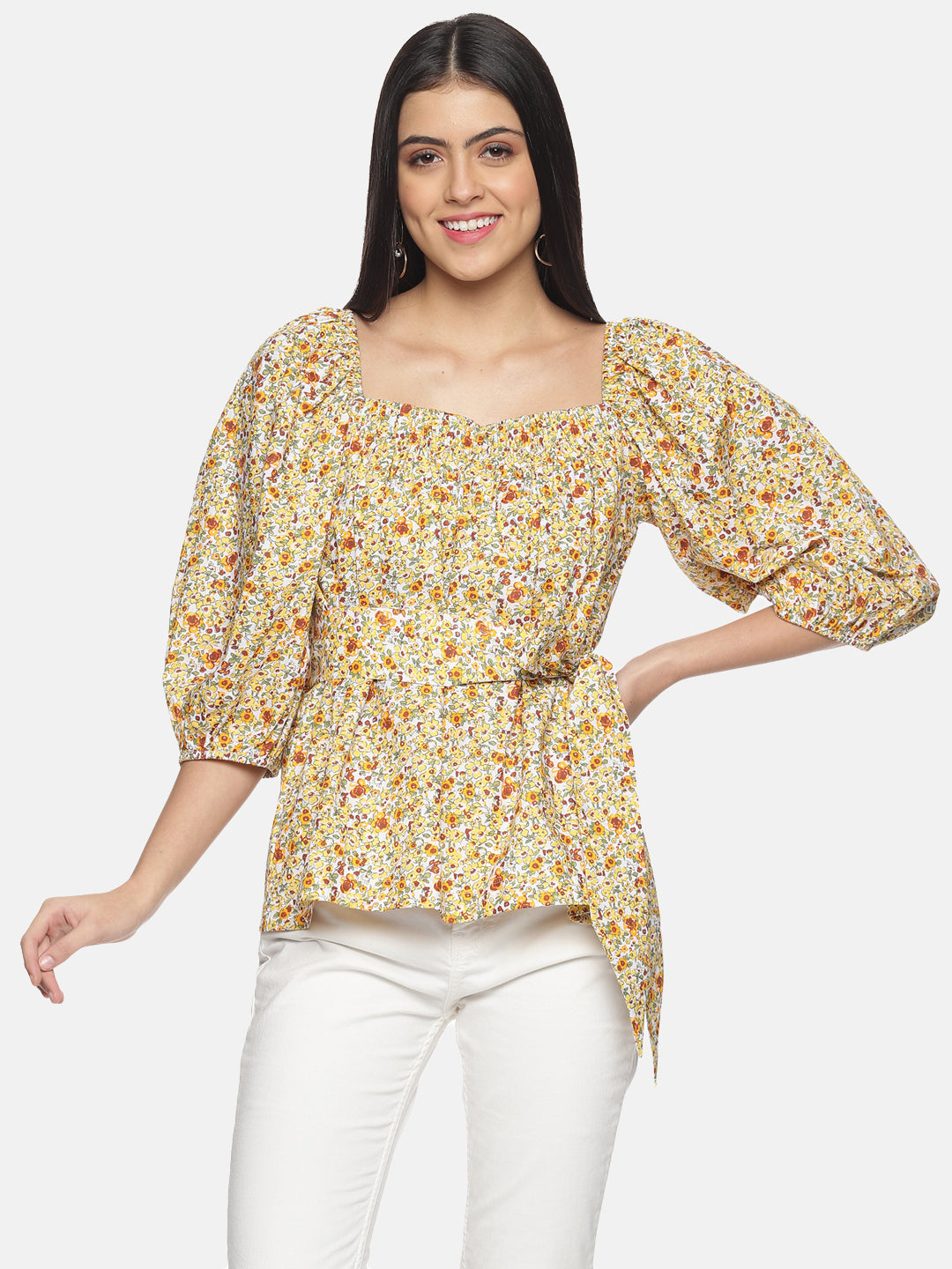 Buy Puff Sleeve Top For Women