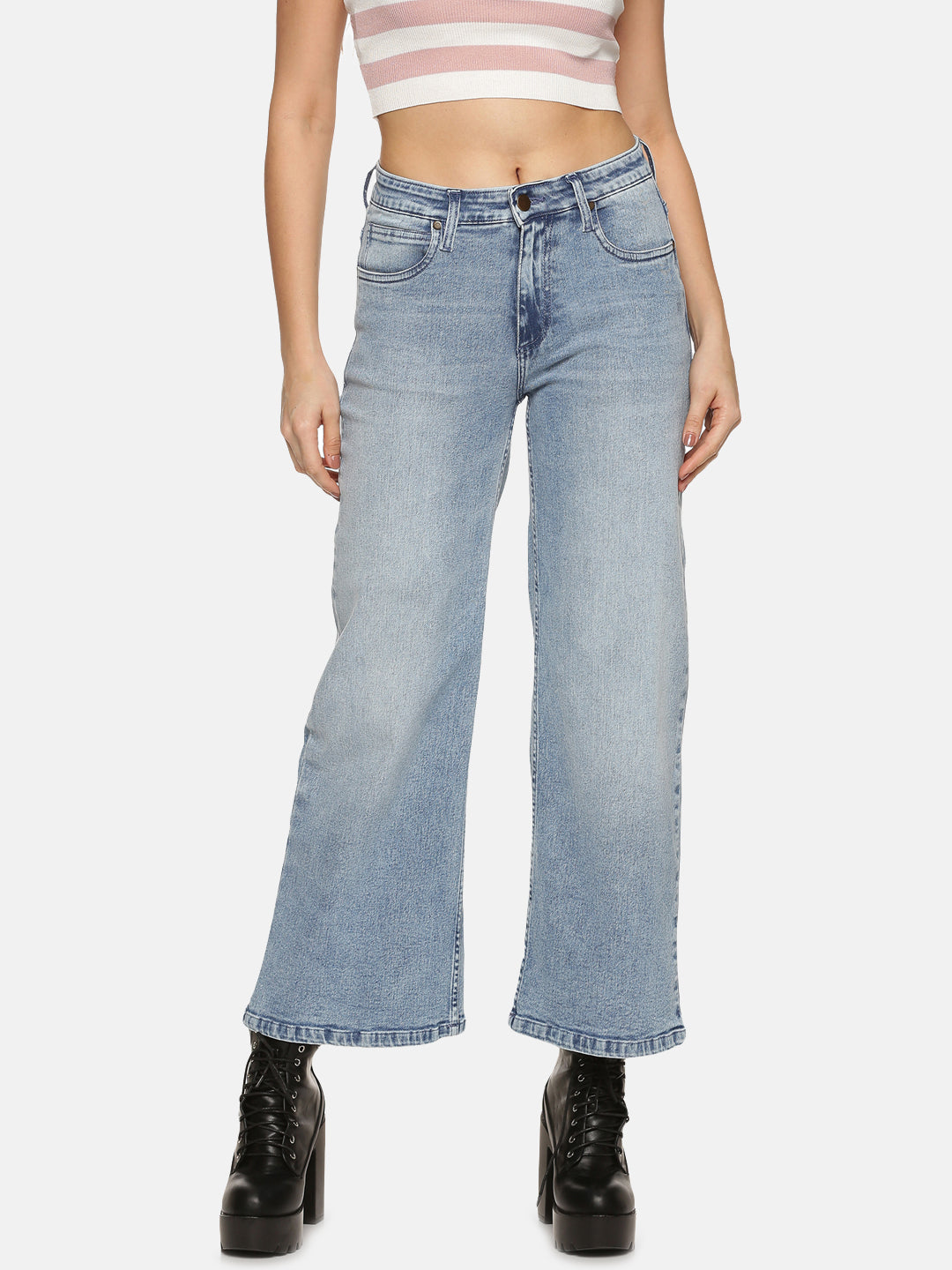 Buy Demin Jeans For Women In Blue