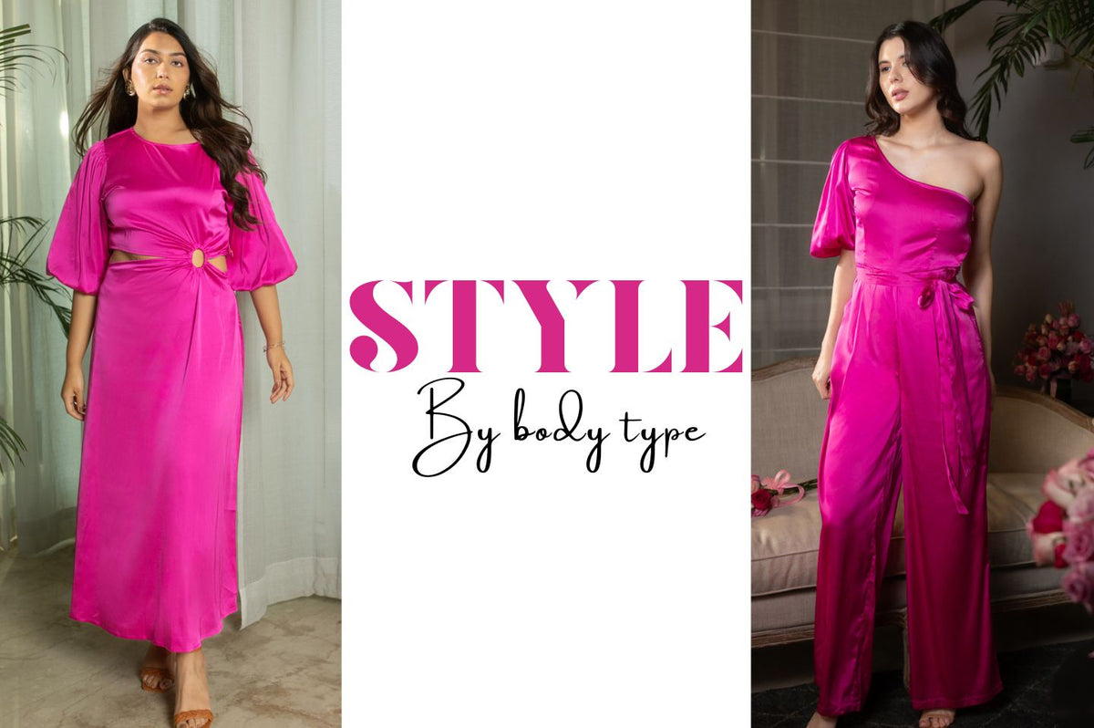 Body Shape Types Pink Pink Body Shape Find The Perfect Dress For Your Body Type! | NEONMELLO