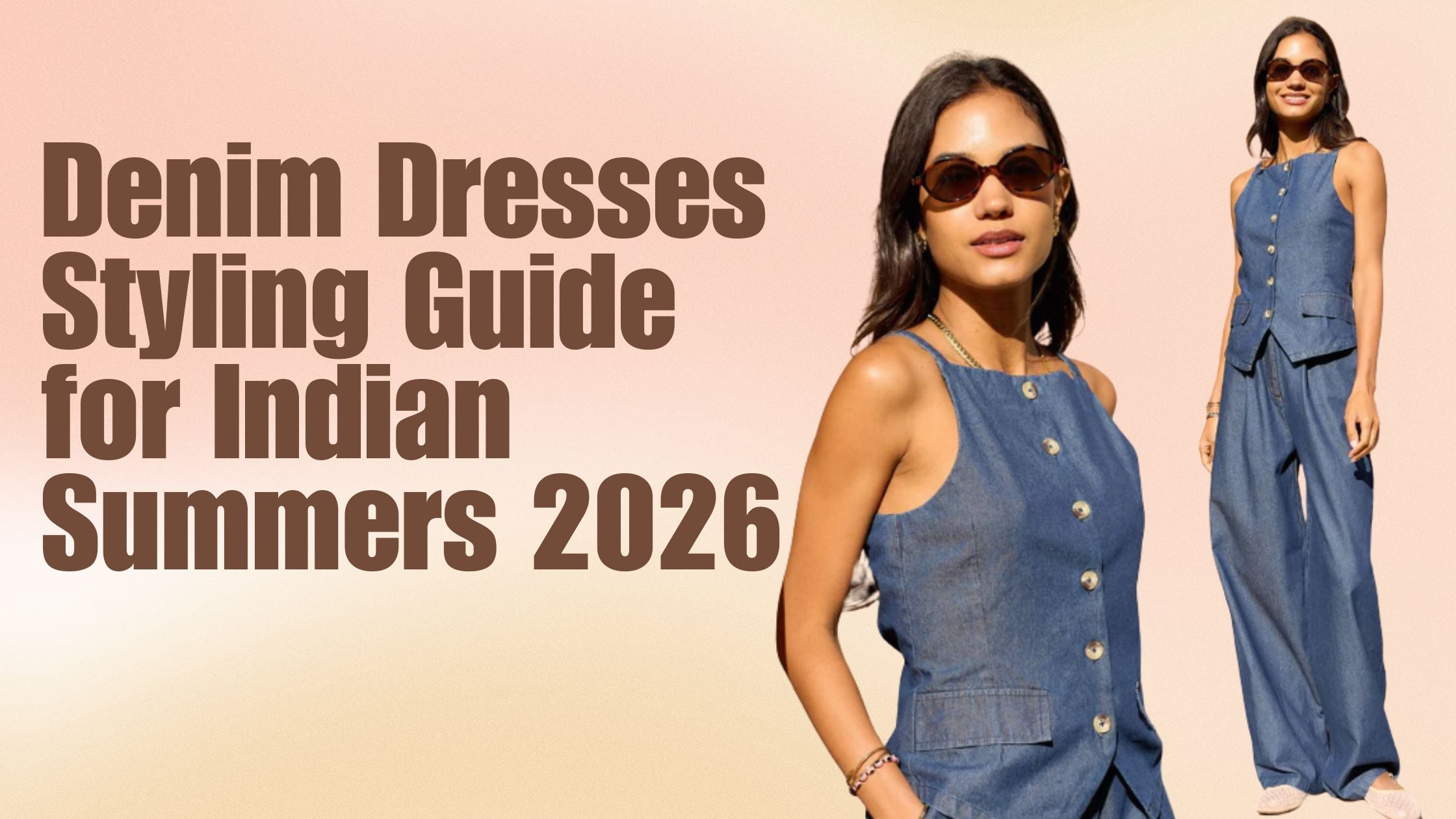 Denim Dresses Styling Guide for Indian Summers 2026