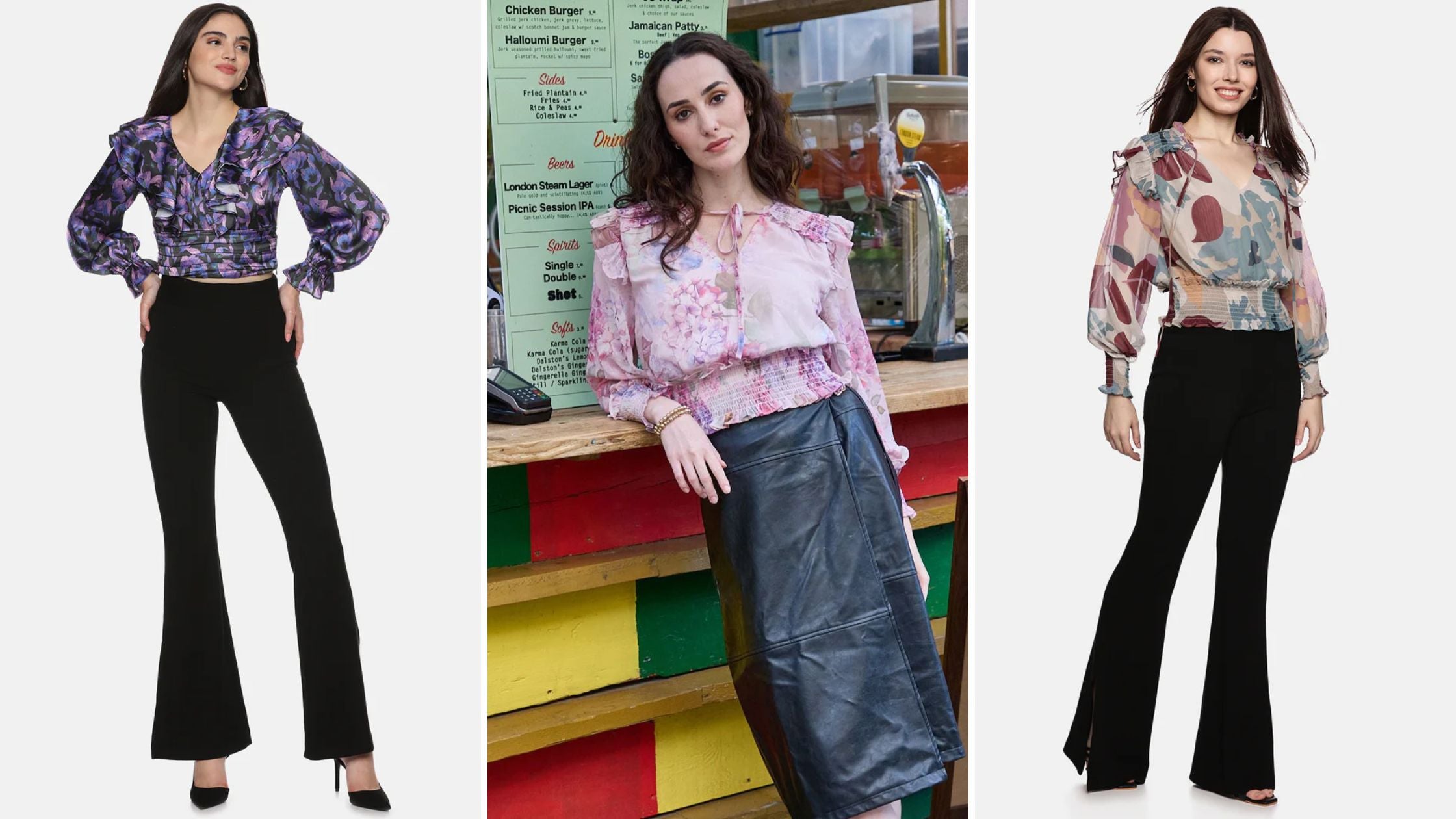 Which Puff-Sleeve Crop Tops Look Best for New Year Party Glam?