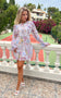 IS.U White Ruffled Swing Dress