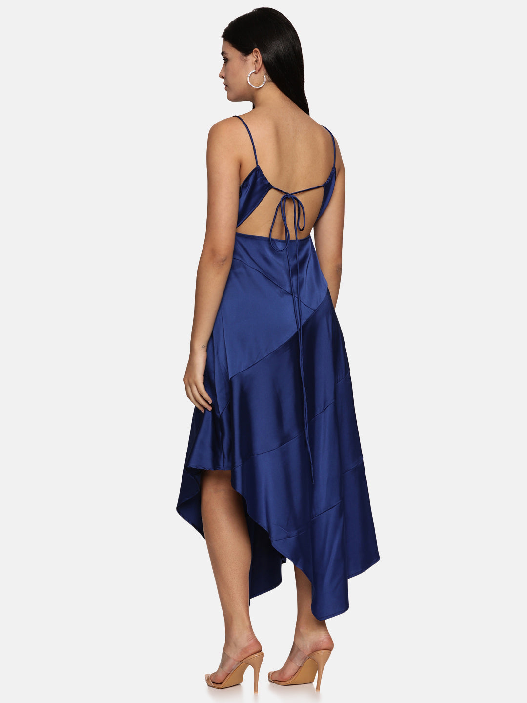 IS.U  Blue  Asymetrical Dress