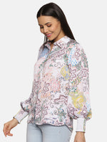 Load image into Gallery viewer, IS.U Vintage White Satin Shirt