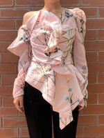 Load image into Gallery viewer, Gigi Ruffled Front Pink Top