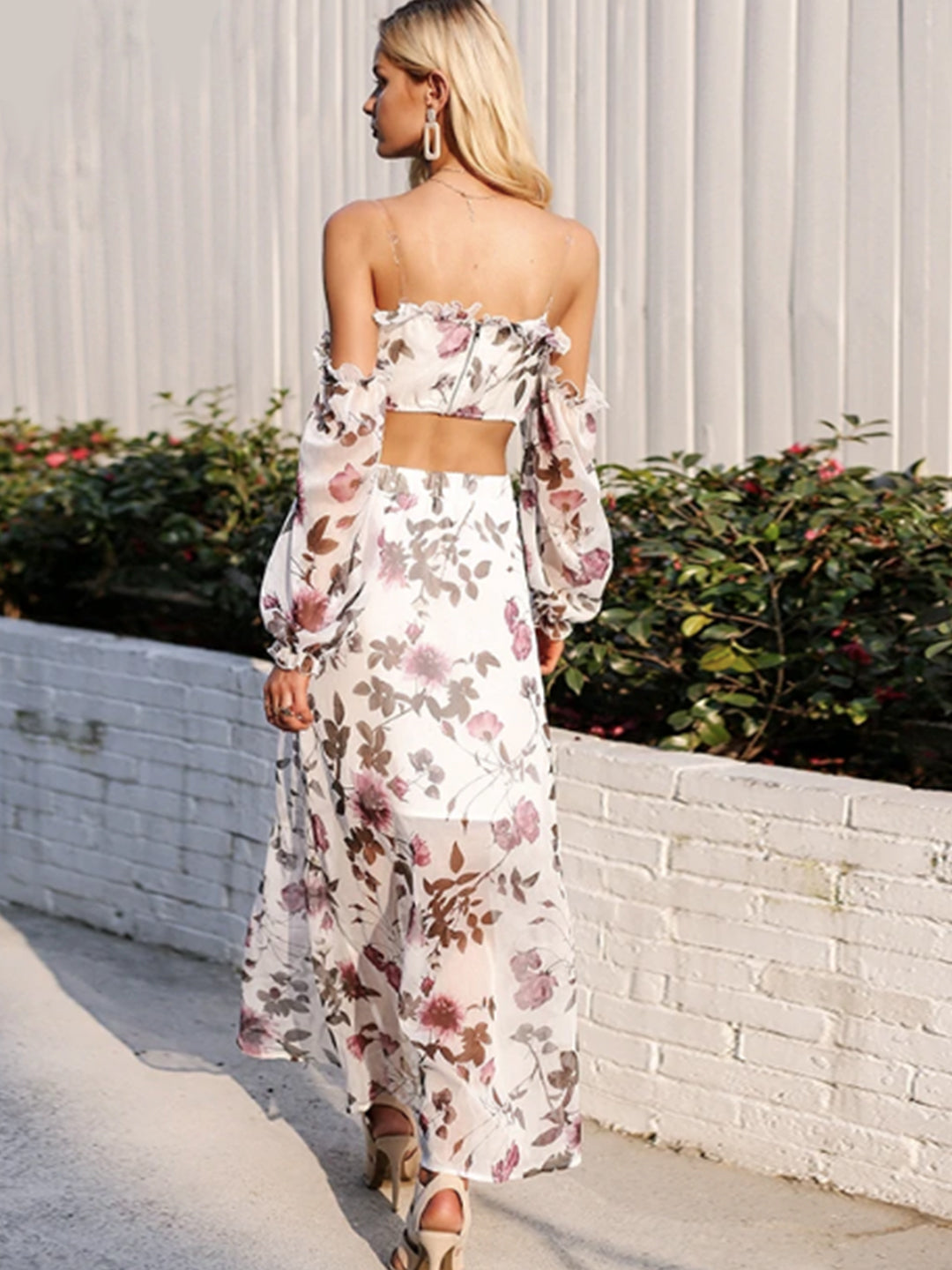 Kim Floral Crop Top & Skirt Co-ord