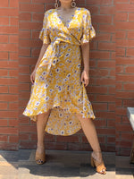 Load image into Gallery viewer, Selena Wrap Summer Dress