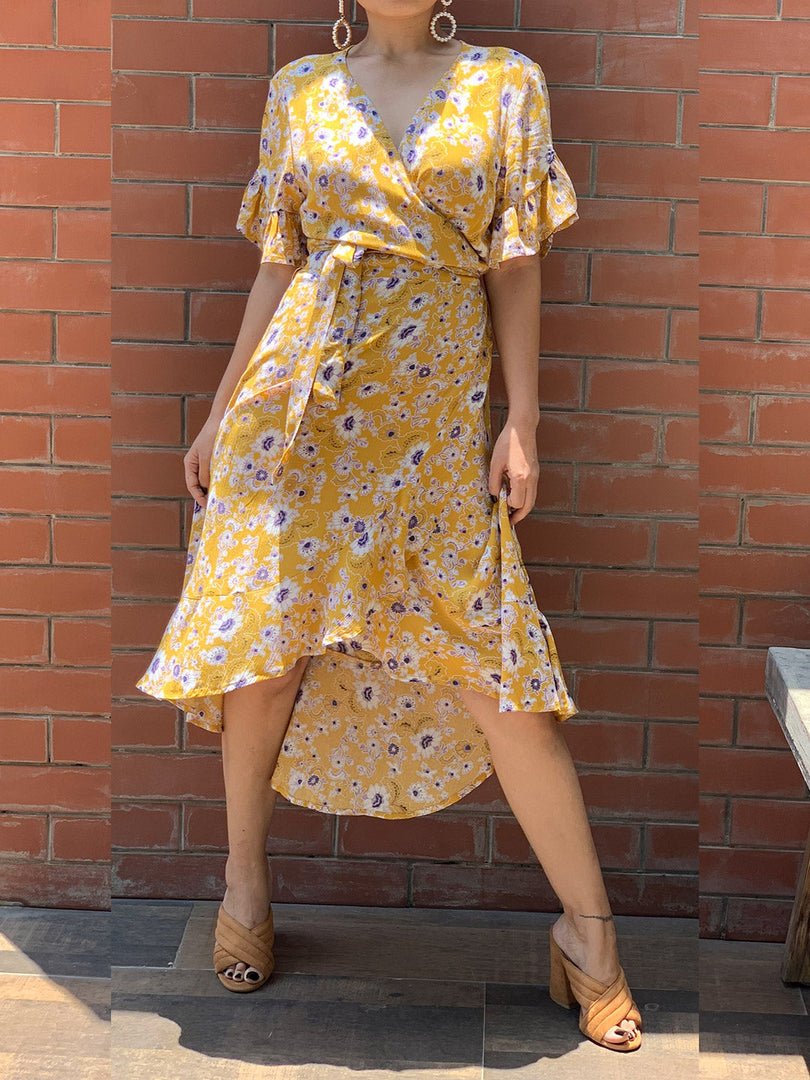 Selena Wrap Summer Dress