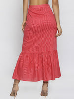 Load image into Gallery viewer, IS.U Red Long Skirt
