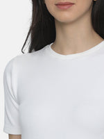 Load image into Gallery viewer, IS.U White Short Sleeve Top