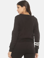 Load image into Gallery viewer, IS.U Black Oversized Sweatshirt