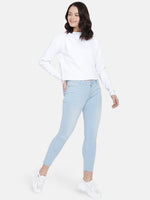 Load image into Gallery viewer, IS.U White Side Button Knit Top
