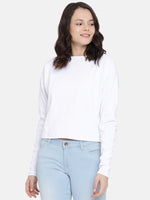 Load image into Gallery viewer, IS.U White Side Button Knit Top
