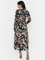Load image into Gallery viewer, IS.U Black Midi Shirt Dress
