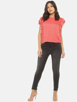 Load image into Gallery viewer, IS.U Black High Rise Skinny Jeans