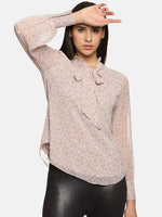 Load image into Gallery viewer, IS.U Light Grey Neck tie up top
