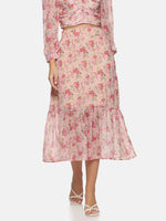 Load image into Gallery viewer, IS.U Floral  Gathered Skirt
