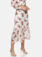 Load image into Gallery viewer, IS.U Floral  Gathered Skirt
