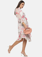 Load image into Gallery viewer, IS.U Floral High-low Lace Dress