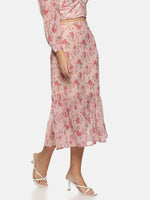 Load image into Gallery viewer, IS.U Floral  Gathered Skirt
