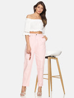 Load image into Gallery viewer, IS.U Light Pink High Waist Slouchy Jeans