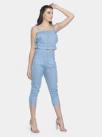 Load image into Gallery viewer, IS.U Blue Tie-up Co-Ord
