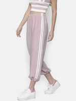 Load image into Gallery viewer, IS.U Pink Shimmer Track Pants