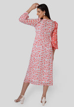 Load image into Gallery viewer, IS.U Floral Half an Half Button Down Dress